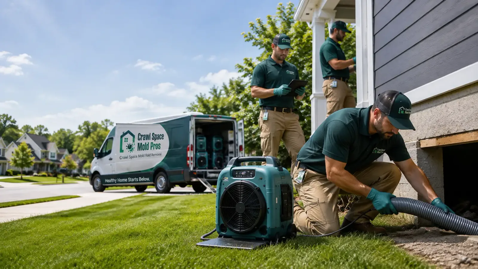 Crawl Space Mold Removal in Belle Valley, OH